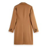SCOTCH AND SODA Classic Wool Blend Overcoat at Gravity NYC